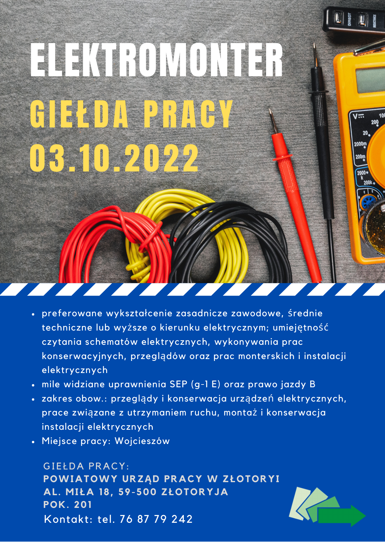 plakat informacyjny